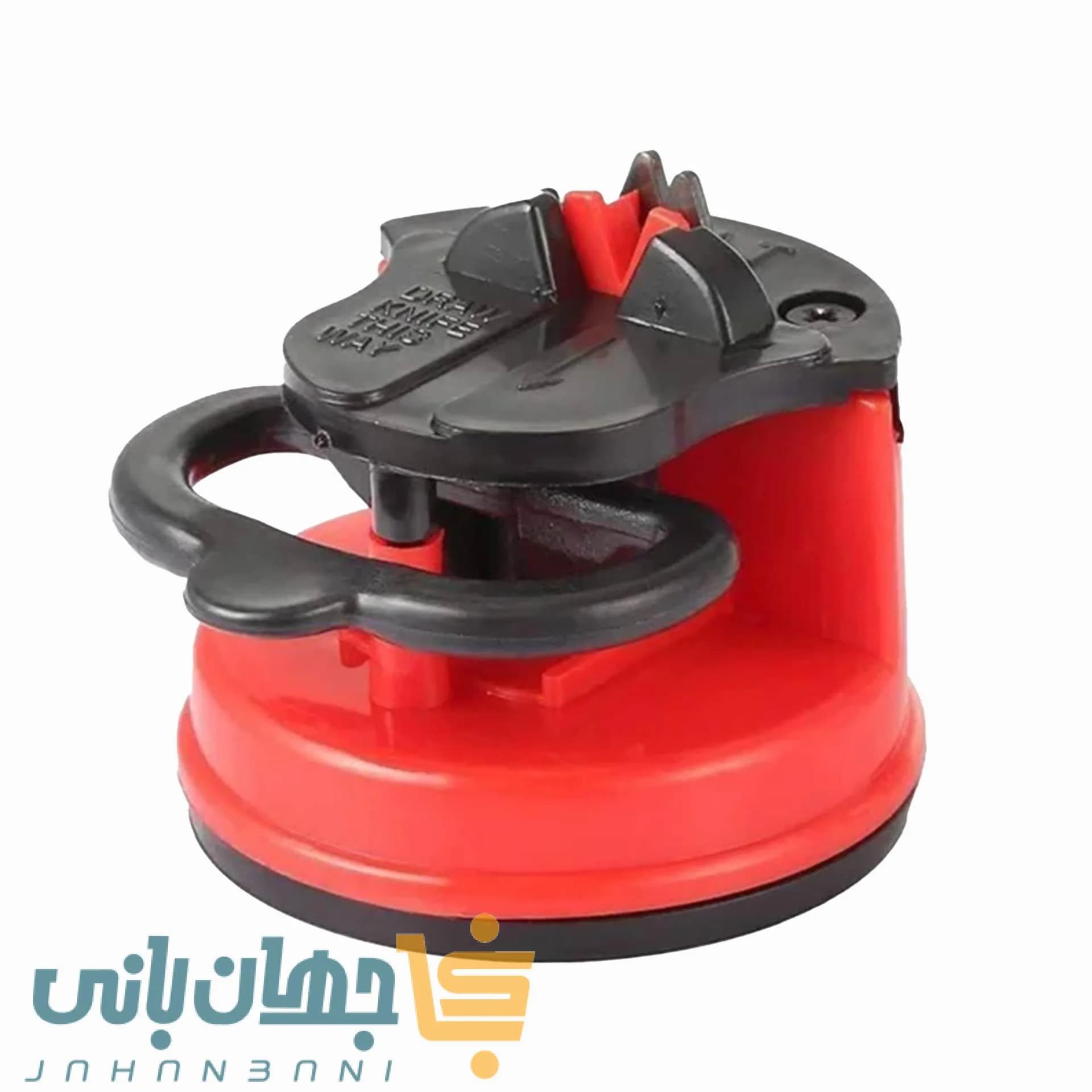 چاقو تیزکن رومیزی چینی قرمز