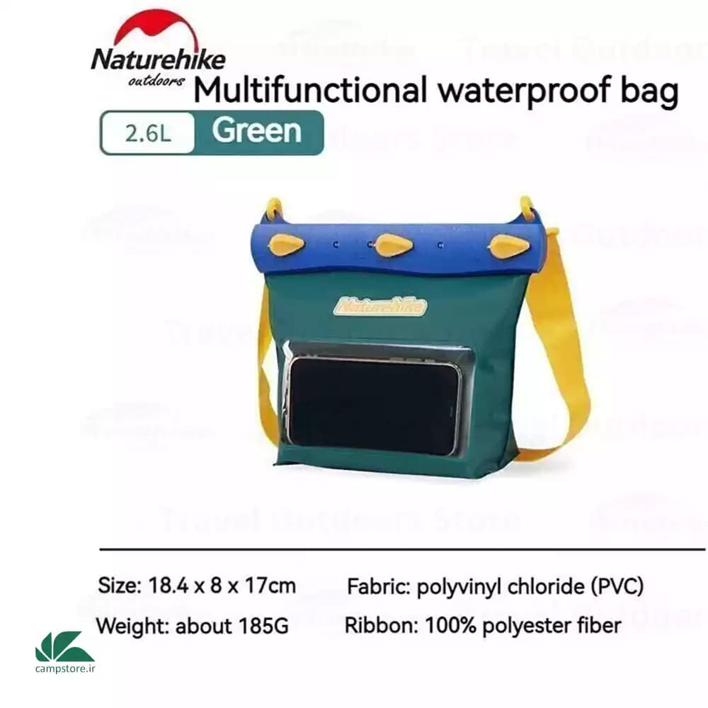 کیف ضد آب نیچرهایک مدل Multifunctional Waterproof Bag — تصویر ۲