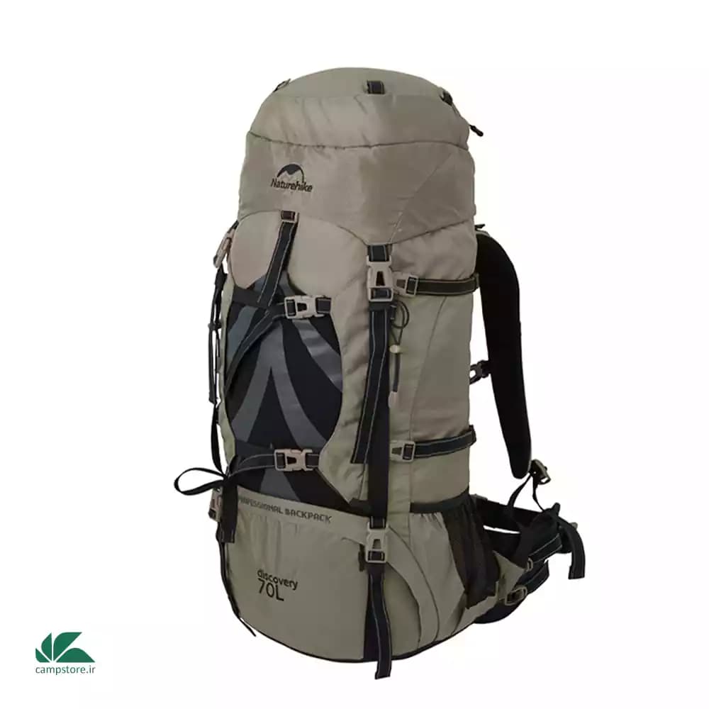 کوله پشتی 70 لیتری نیچرهایک مدل NH70B070-B 70 L Backpack — تصویر ۳