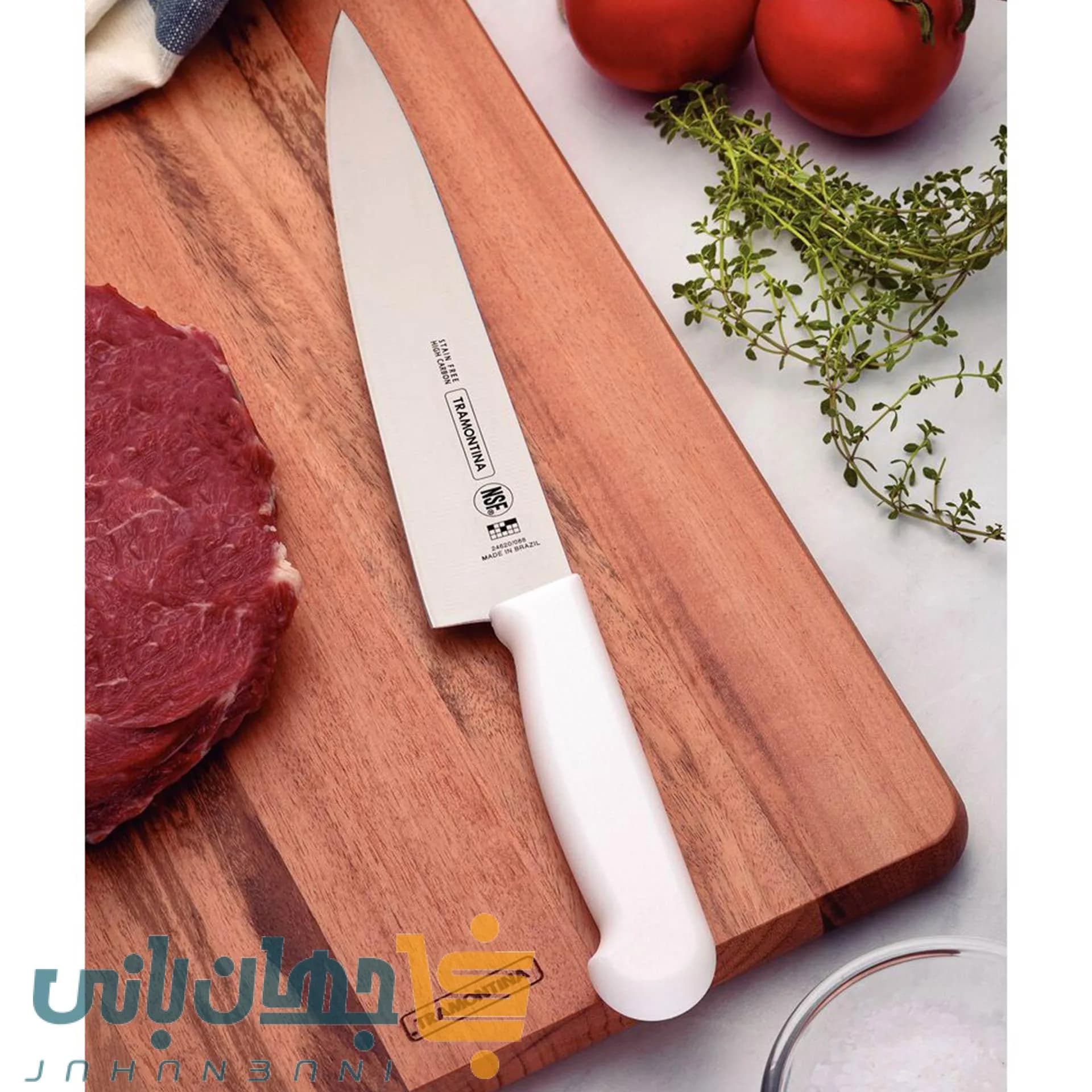 چاقو ترامونتینا راسته 8 مدل 24620/088 — تصویر ۳