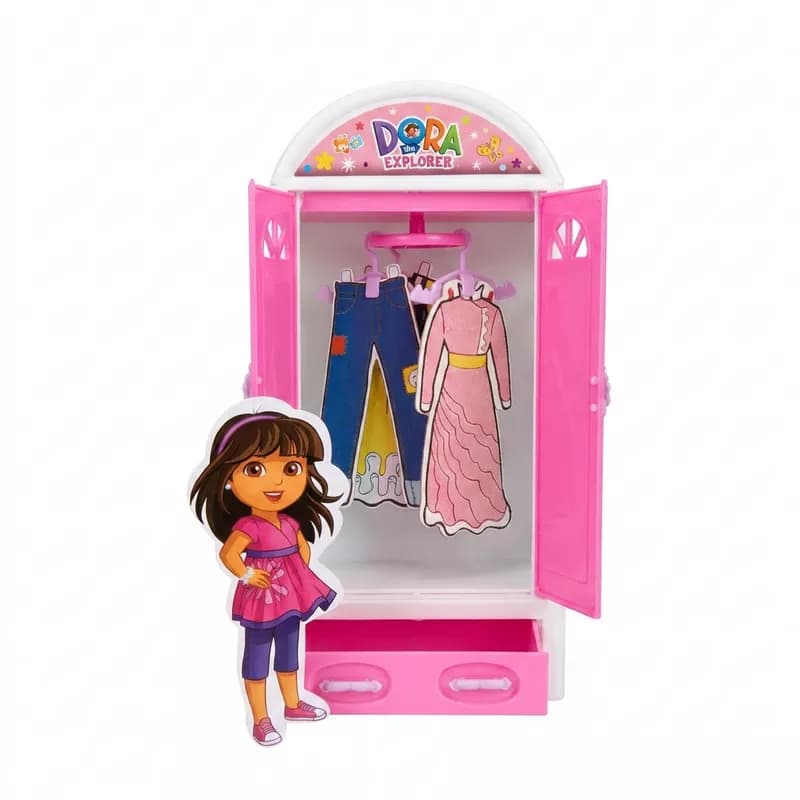 اسباب بازی کمد لباس کودک مدل Mini Wardrobe طرح دورا