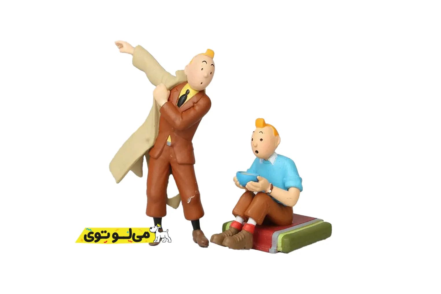 فیگور تن تن 8 سانت ( مجموعه ۶ عددی ) — تصویر ۶