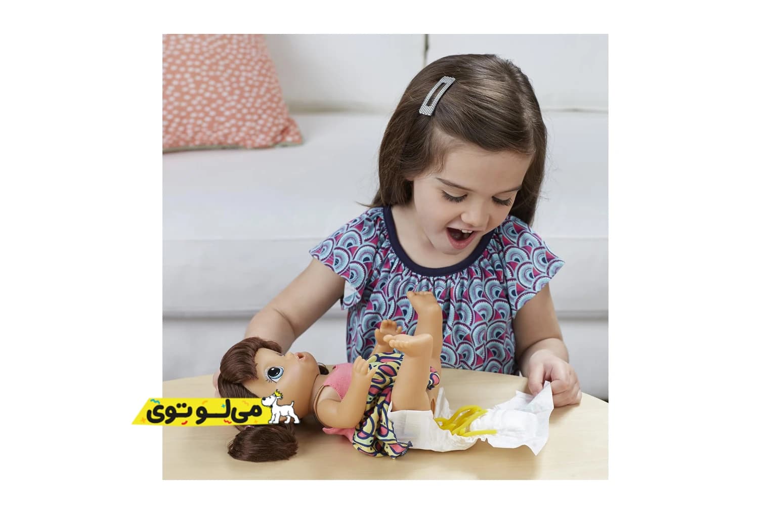 عروسک اسنک خور بیبی الایو — تصویر ۴