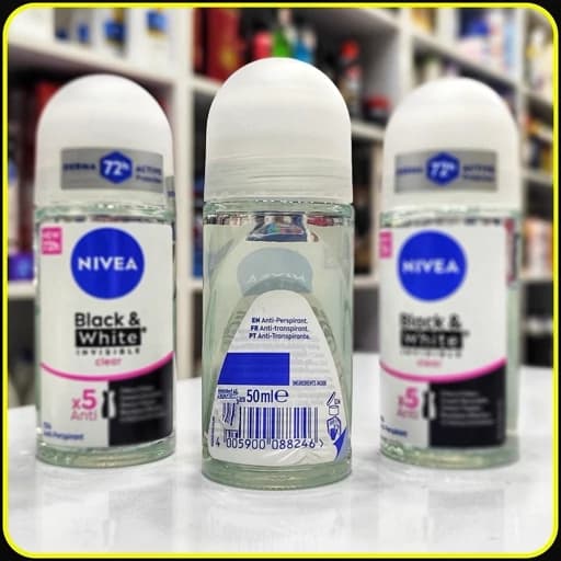مام زیربغل نیوآ بلک اند وایت Nivea black and white 50ml — تصویر ۲
