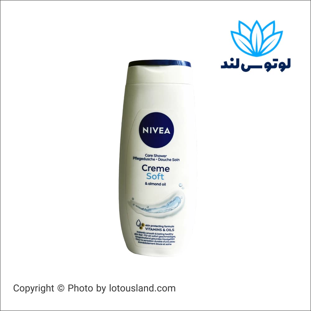 شامپو بدن کرمی سافت نیوا حجم 250 میل
