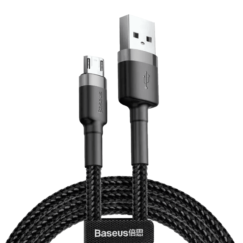 کابل شارژ و انتقال داده میکرو یو اس بی بیسوس Baseus Cafule Micro USB Cable 3m