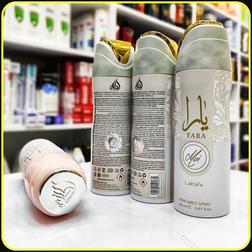 اسپری بدن یارا موج لطافه lattafa yara moj 200ml