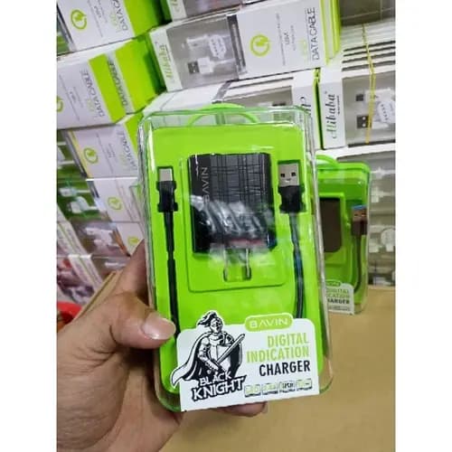 شارژر دیواری باوین با کابل تایپ سی Bavin PC316 — تصویر ۲