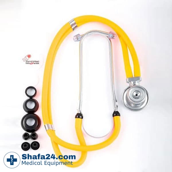 گوشی پزشکی دوپاویون کاردیولوژی دوشلنگ زنیتمد مدل ZTH-3003 — تصویر ۳