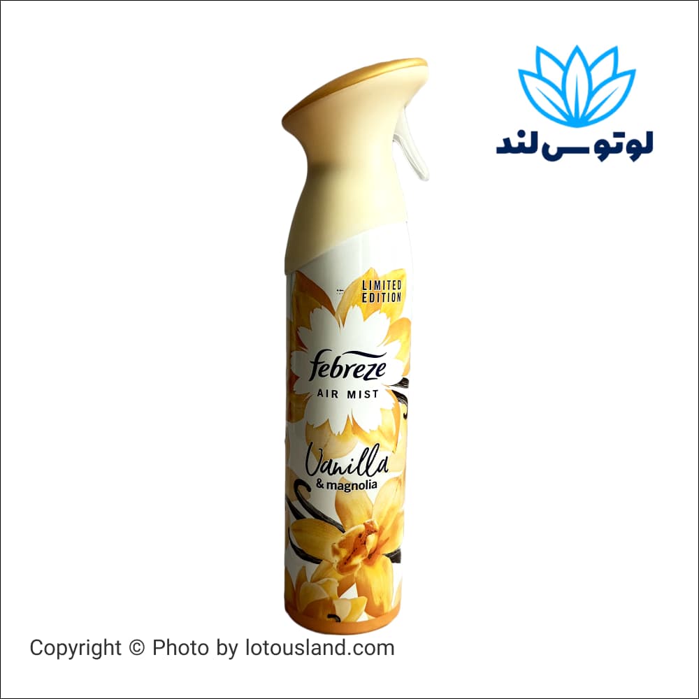 اسپری خوشبو کننده هوای فبرز Febreze با رایحه وانیل