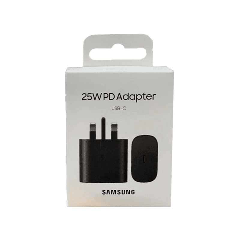 شارژر دیواری 3 پین Samsung 25W PD Type-C مدل EP-TA800NBEGAE های کپی — تصویر ۲