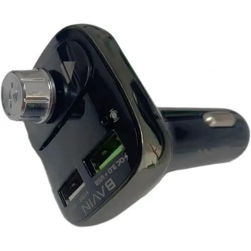 شارژر فندکی دو پورت و اف‌ام پلیر باوین BAVIN BM02