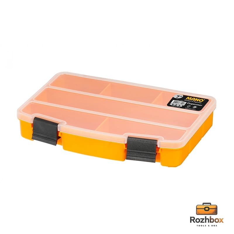 جعبه نظم‌دهنده (Organizer) مانو مدل ORG-7 | مدیریت هوشمندانه قطعات