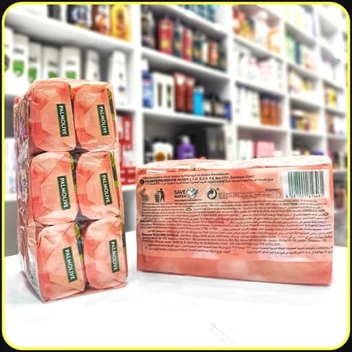 صابون پالمولیو عصاره ماست و توت فرنگی Palmolive پک شش عدد 170 گرمی — تصویر ۲