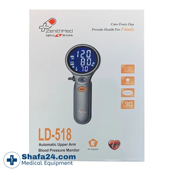 فشارسنج دیجیتال زنیت‌مد مدل LD-518 — تصویر ۴