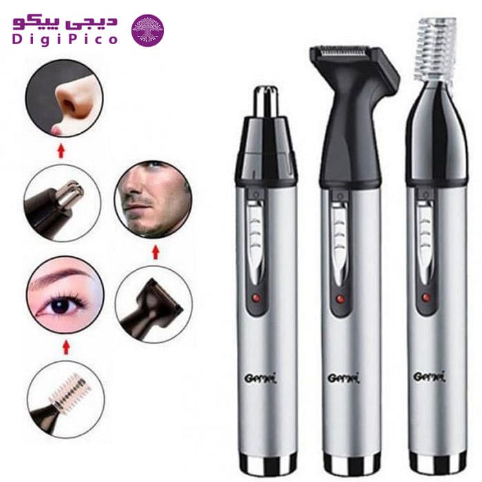 موزن گوش و بینی و ابرو جیمی مدل GM-3107 — تصویر ۴