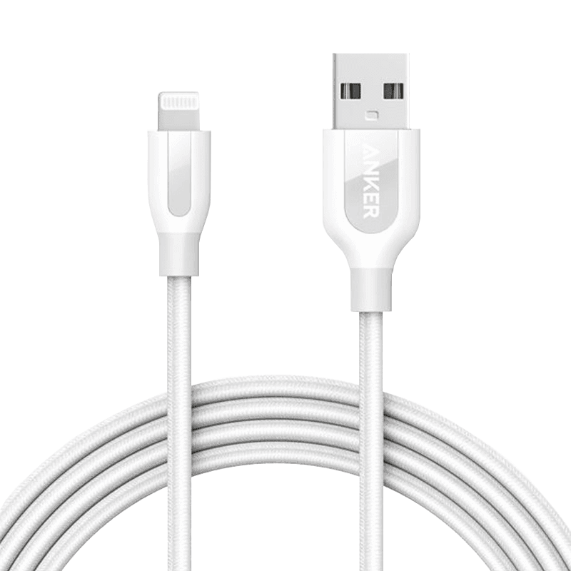 کابل USB به لایتنینگ انکر مدل PowerLine+ A8121 طول ۹۰ سانتی متر