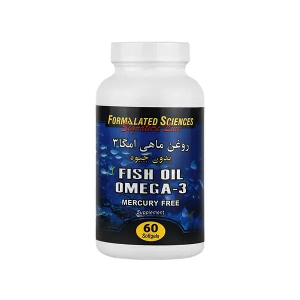 کپسول روغن ماهی امگا 3 فرمولیتد ساینسز