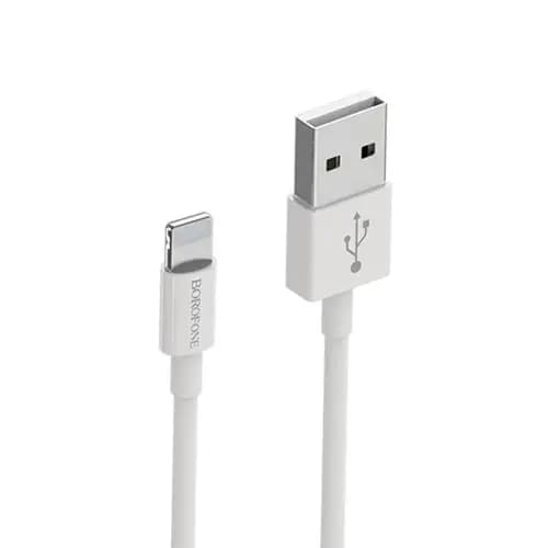 كابل شارژ ايفون لایتنینگ/تایپسی بروفون BOROFONE BX22