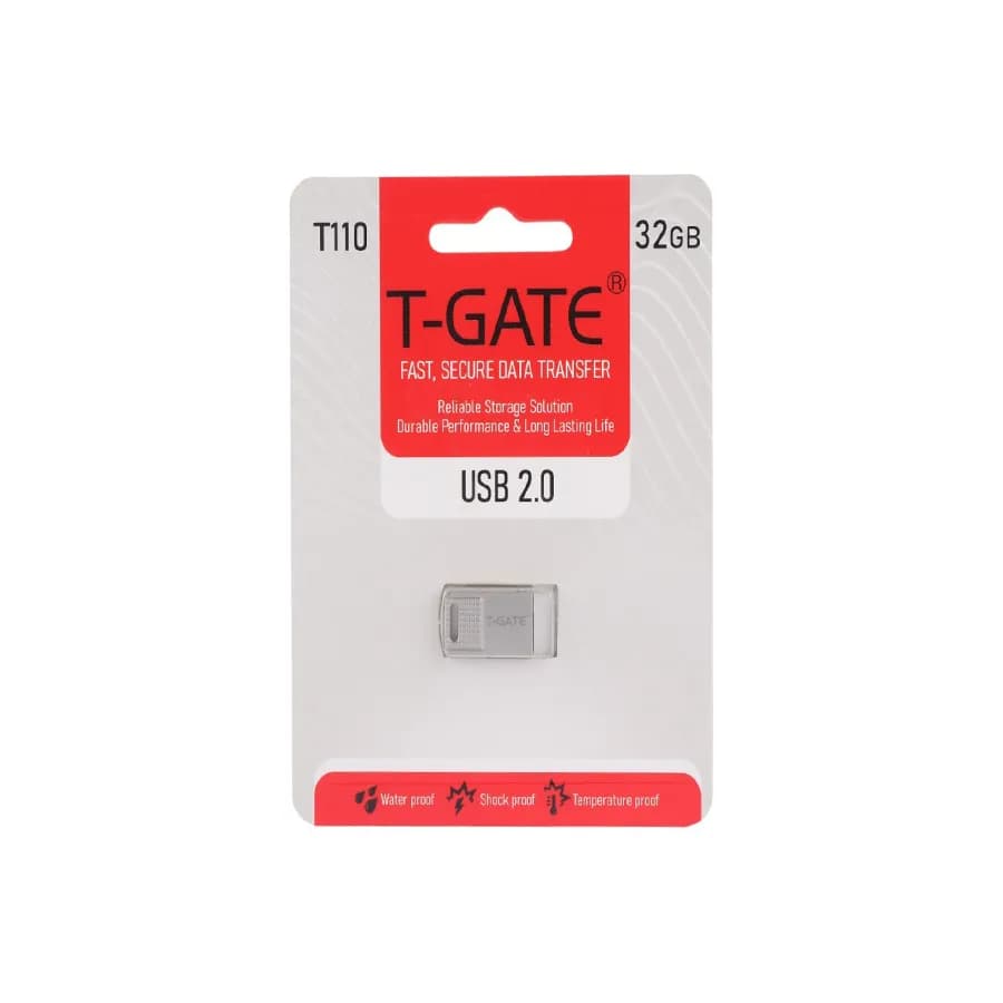 فلش مموری تی گیت مدل T110 USB2.0 ظرفیت 32 گیگابایت — تصویر ۲