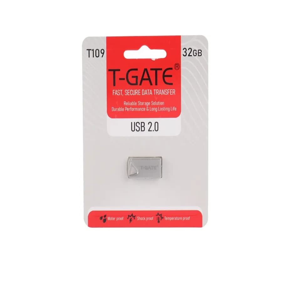 فلش مموری تی گیت مدل T109 USB2.0 ظرفیت 32 گیگابایت — تصویر ۲