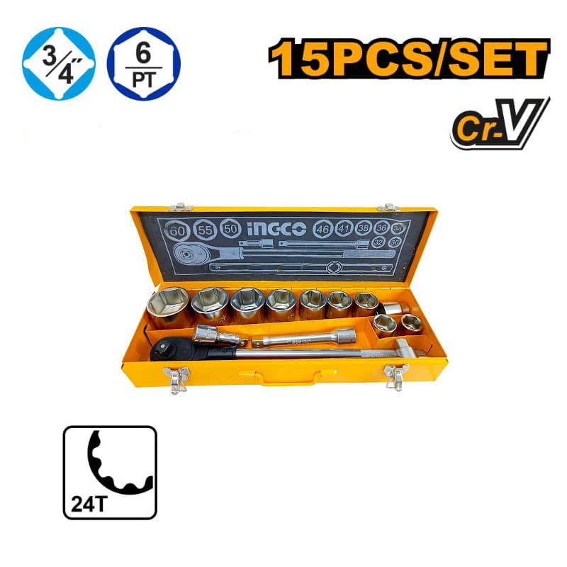 ست بکس 3/4 اینچ اینکو مدل HKTS034151