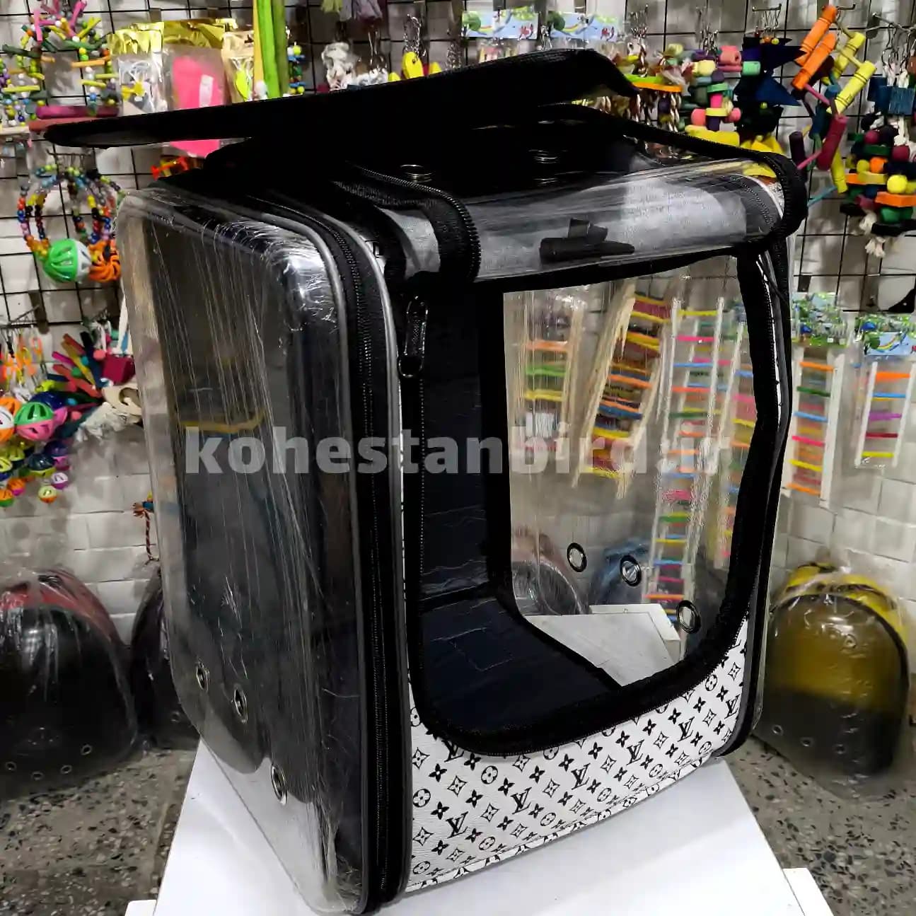 کیف حمل مکعبی شفاف — تصویر ۷