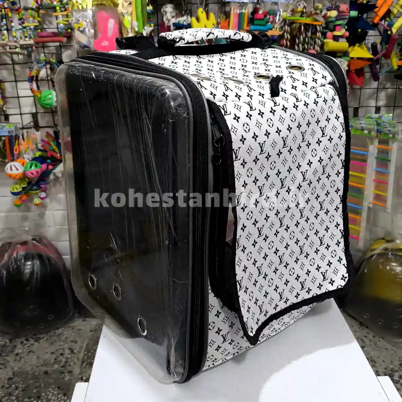 کیف حمل مکعبی شفاف — تصویر ۴
