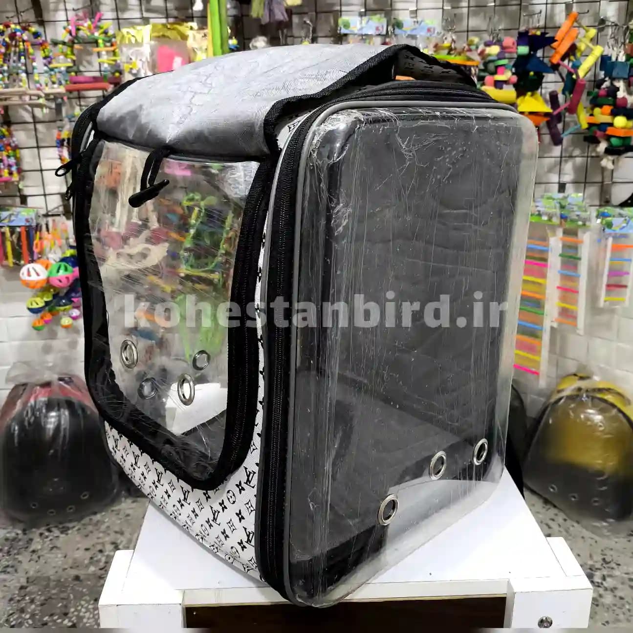 کیف حمل مکعبی شفاف — تصویر ۲