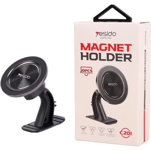 هولدر داشبوردی مگنتی YESIDO C201 — تصویر ۲