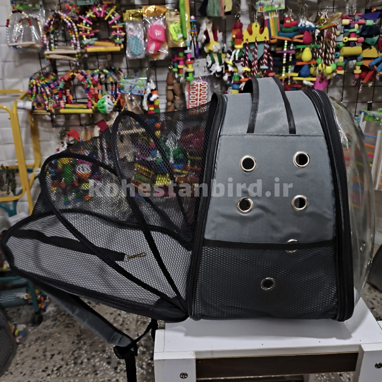 کوله فضایی بزرگ پارکدار طوسی — تصویر ۳