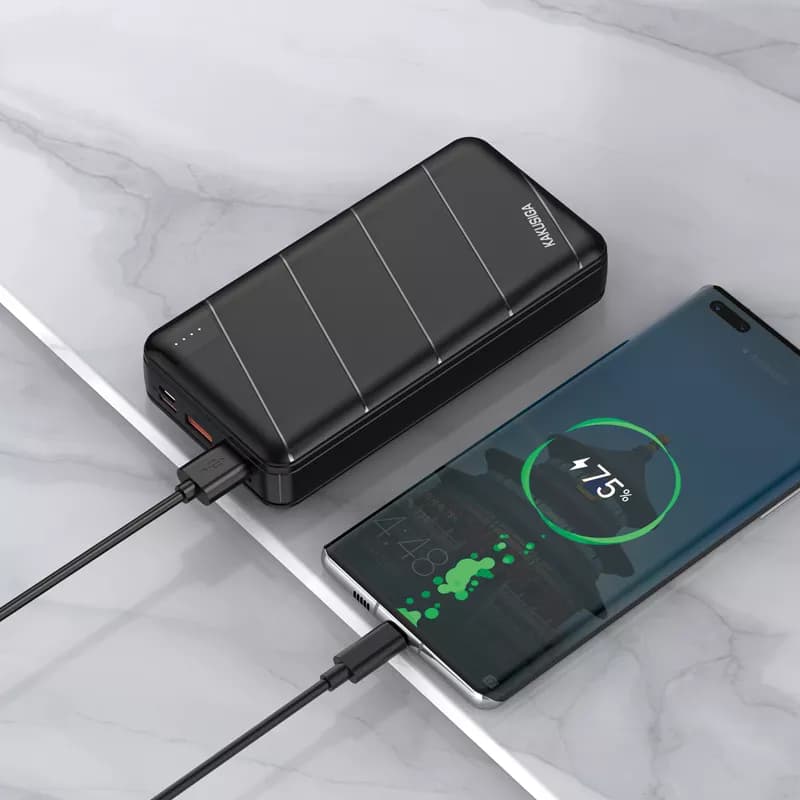 پاوربانک ۲۰۰۰۰ میلی آمپر کاکوسیگا مدل kakusiga ksc1086 — تصویر ۳