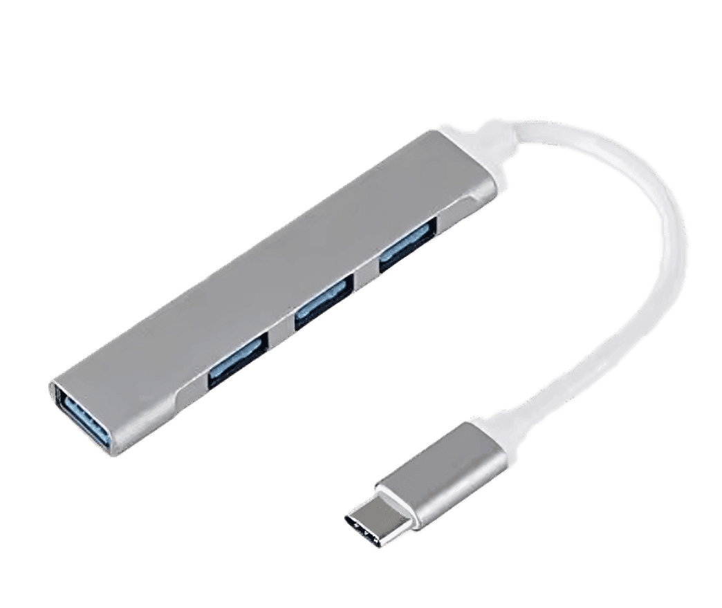 هاب ۴ پورت Type c به USB مدل B18