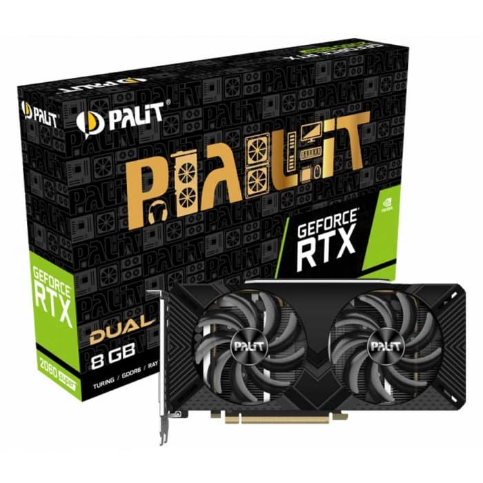 کارت گرافیک پالیت مدل( GeForce palit RTX 2060 SUPER DUAL 8GB)