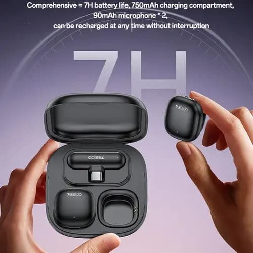 میکروفون یقه ای یسیدو YESIDO KR21 MINI LAVALIER — تصویر ۴