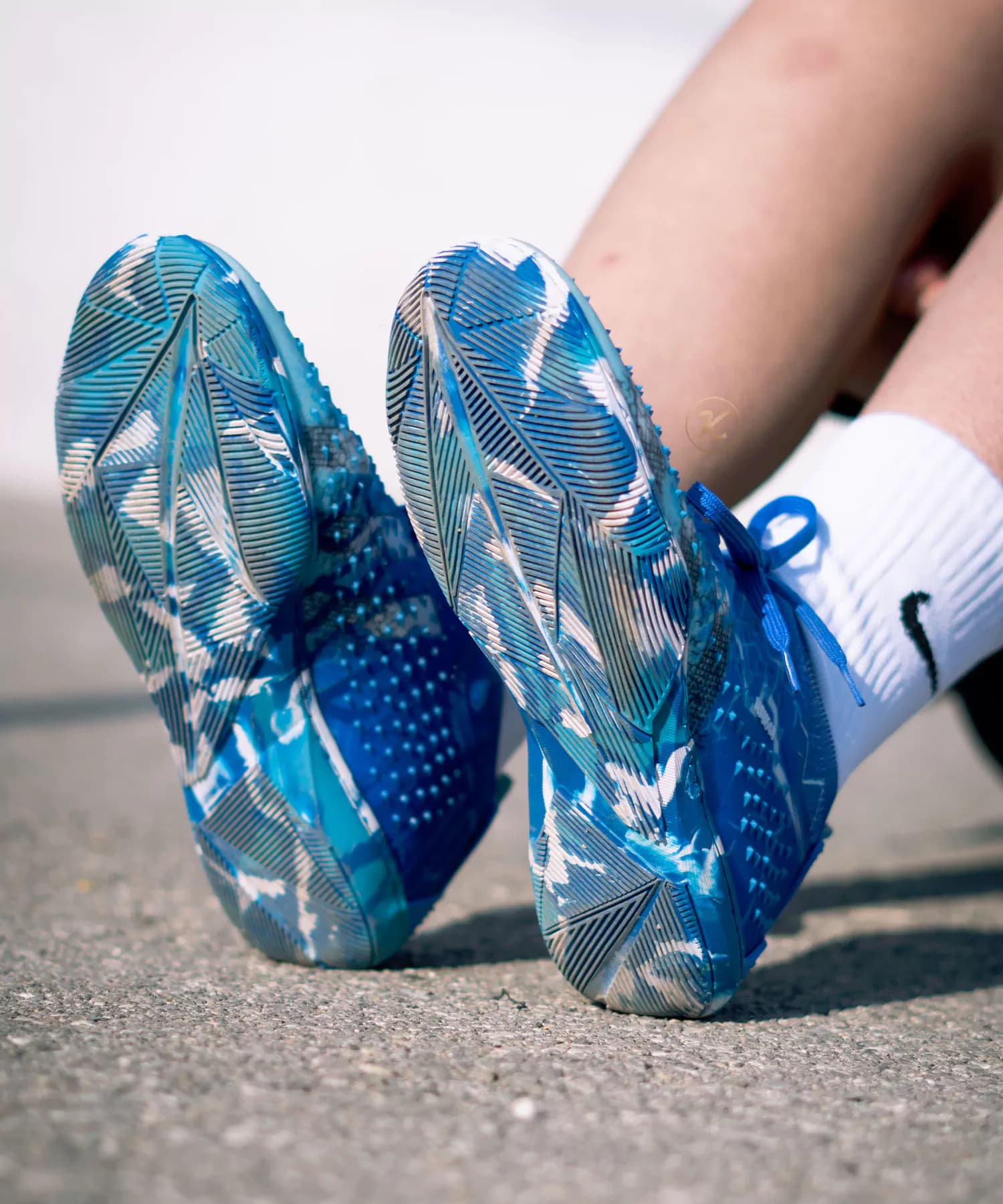 کفش سالنی آدیداس پردیتور فریک آبی Adidas Predator Freak — تصویر ۵