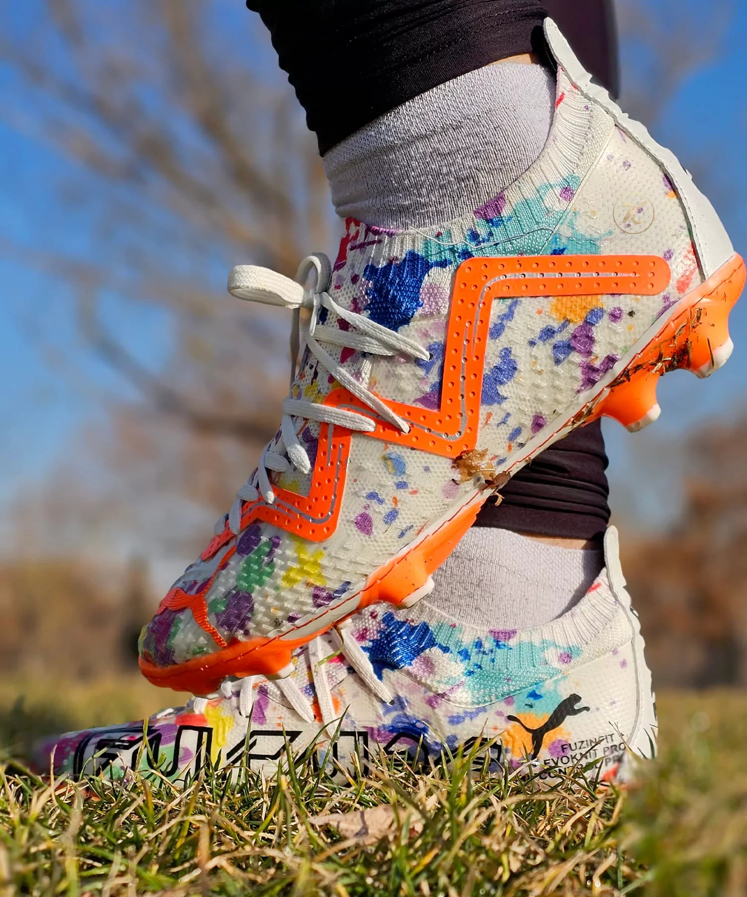 کفش فوتبال پوما فیوچر آبرنگ Puma Future — تصویر ۴