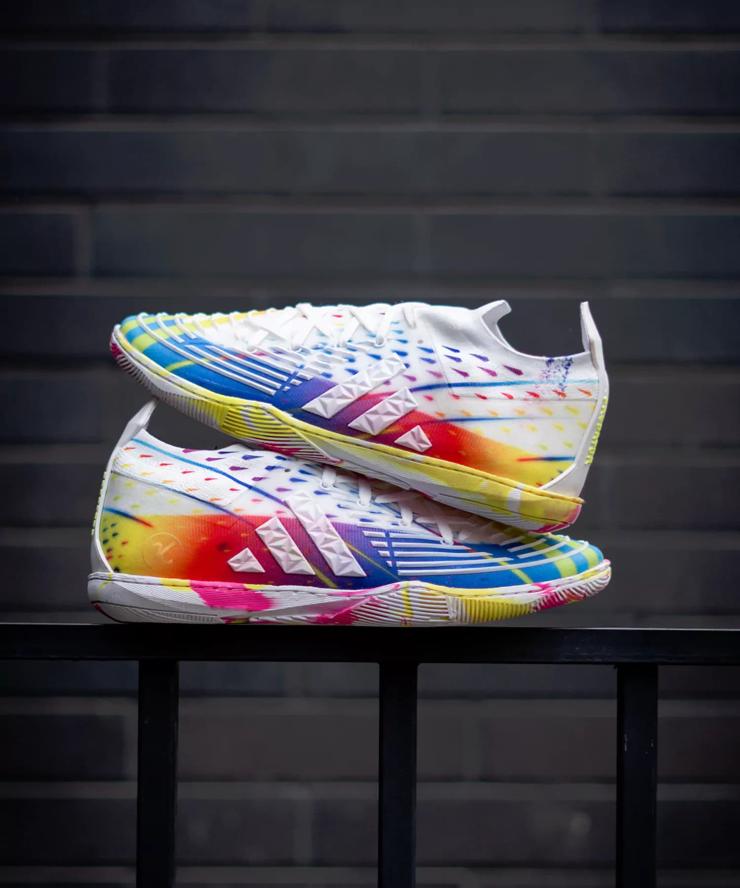 کفش سالنی آدیداس پردیتور 2023 سفید Adidas Predator 2023 — تصویر ۵