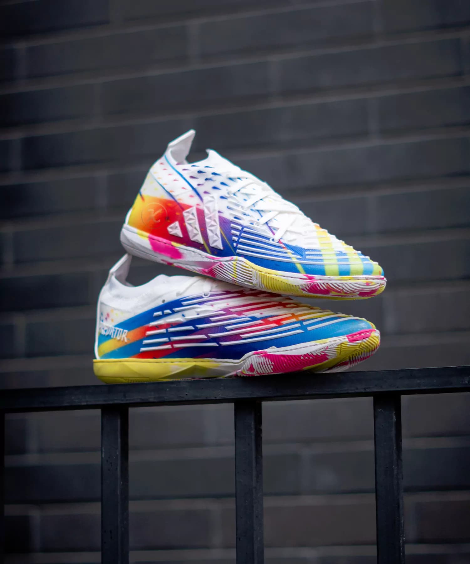 کفش سالنی آدیداس پردیتور 2023 سفید Adidas Predator 2023 — تصویر ۲