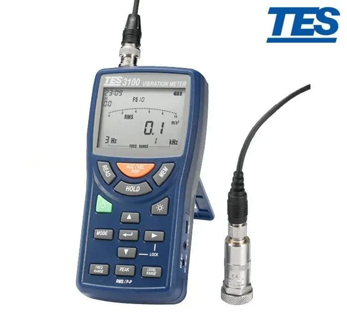 ارتعاش سنج دیتالاگر TES-3101 ساخت کمپانی TESتایوان
