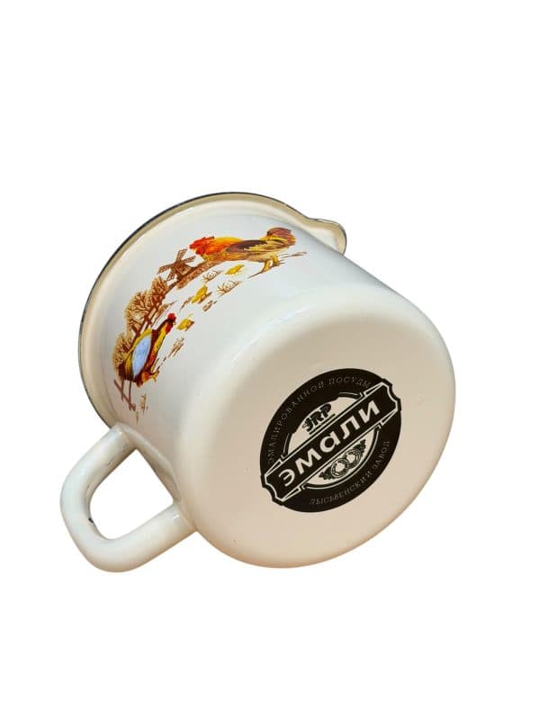 پارچ 1.4 لیتری لعابی روس خروس مزرعه 7694 — تصویر ۲