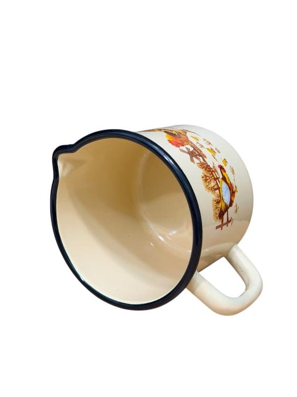 پارچ 1.4 لیتری لعابی روس خروس مزرعه 7694 — تصویر ۳