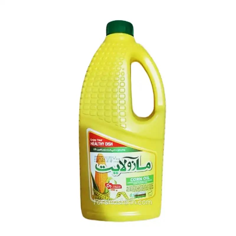 روغن سرخ کردنی حاوی روغن ذرت مازولایت 1350 گرم