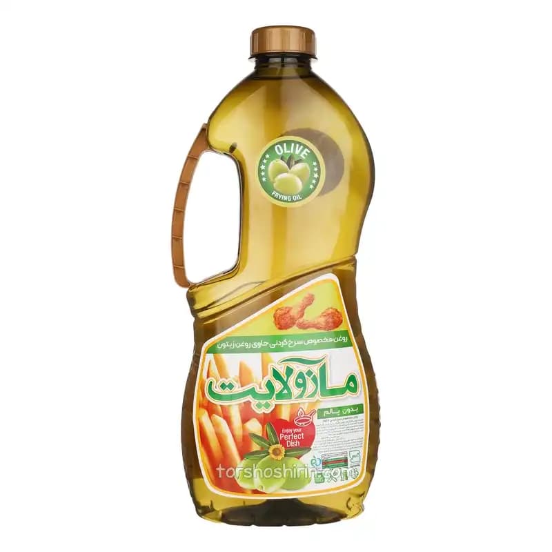 روغن سرخ کردنی حاوی روغن زیتون مازولایت 1350 گرم