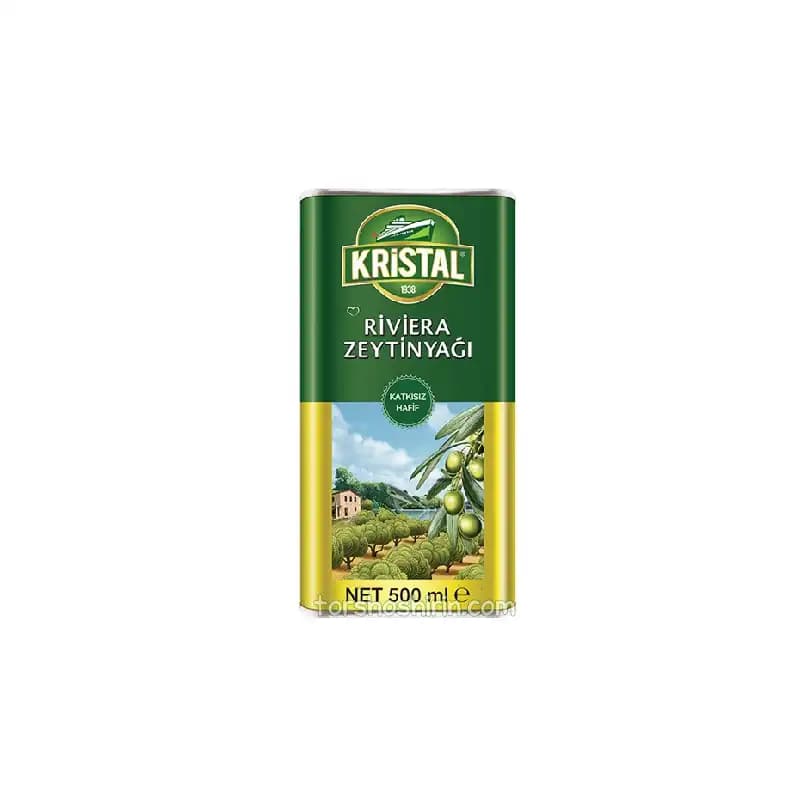 روغن زیتون بکر کریستال 500 میلی لیتر