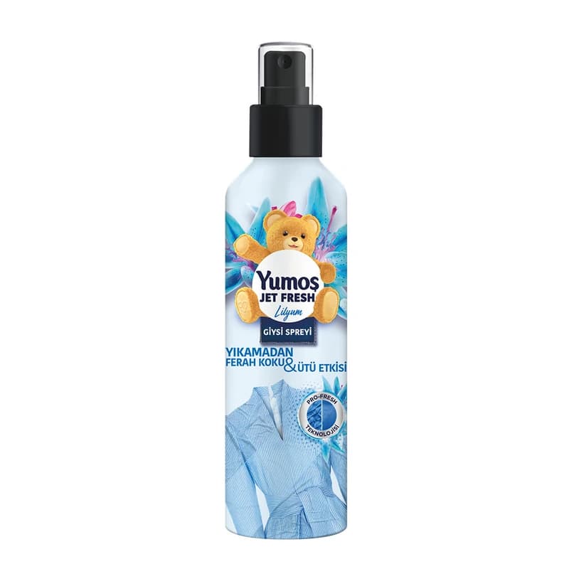 اسپری اتوکشی و ضدچروک آبی یوموش مدل yakimadan با رایحه لیلیوم، حجم 200ML
