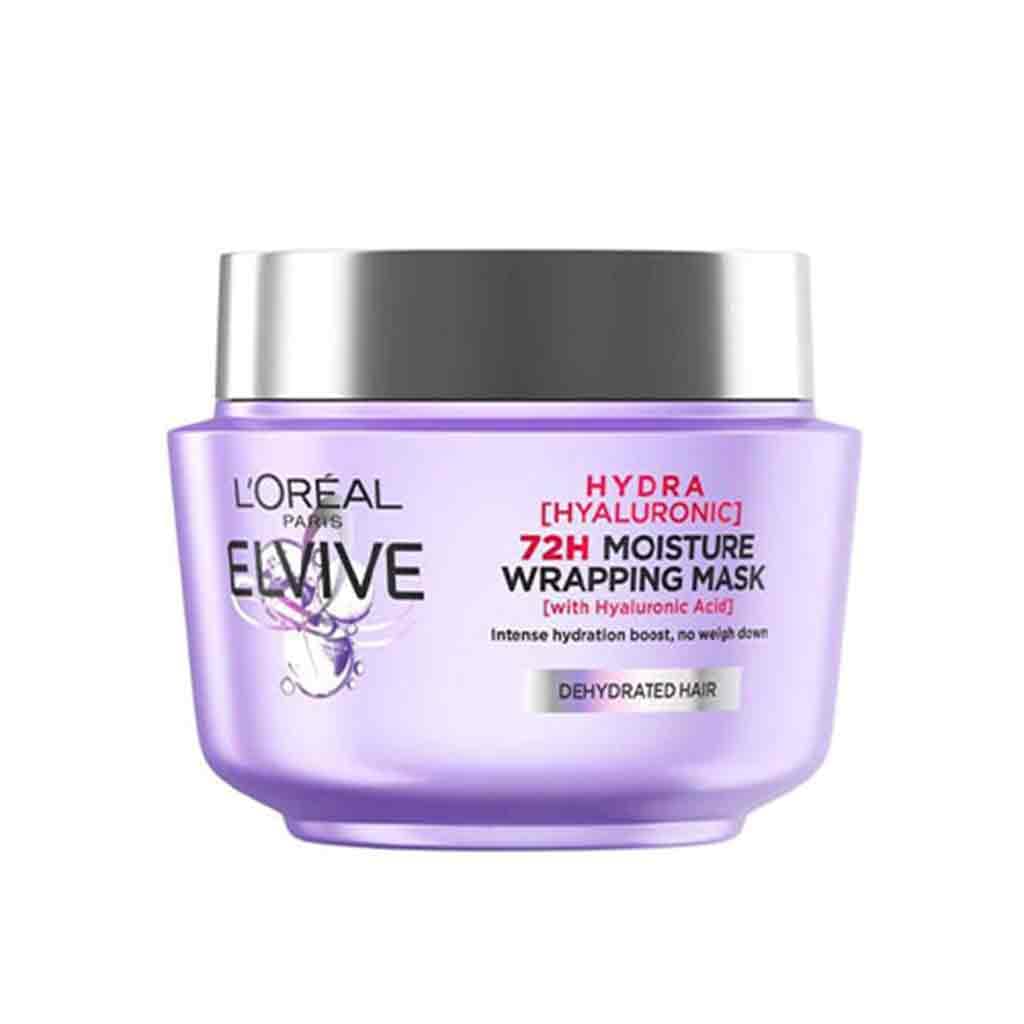 ماسک مو لورآل آبرسان بنفش LOREAL Hyaluronic Acid Mask هیالورونیک اسید 72 ساعته، حجم 300ML