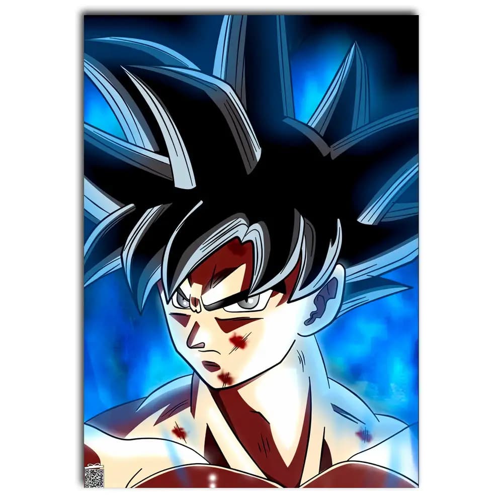 متال پوستر انیمه Goku کد A065