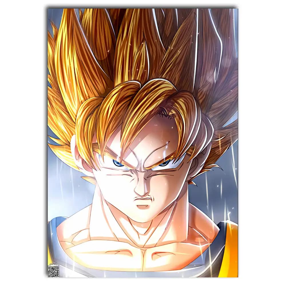 متال پوستر انیمه Goku کد A064