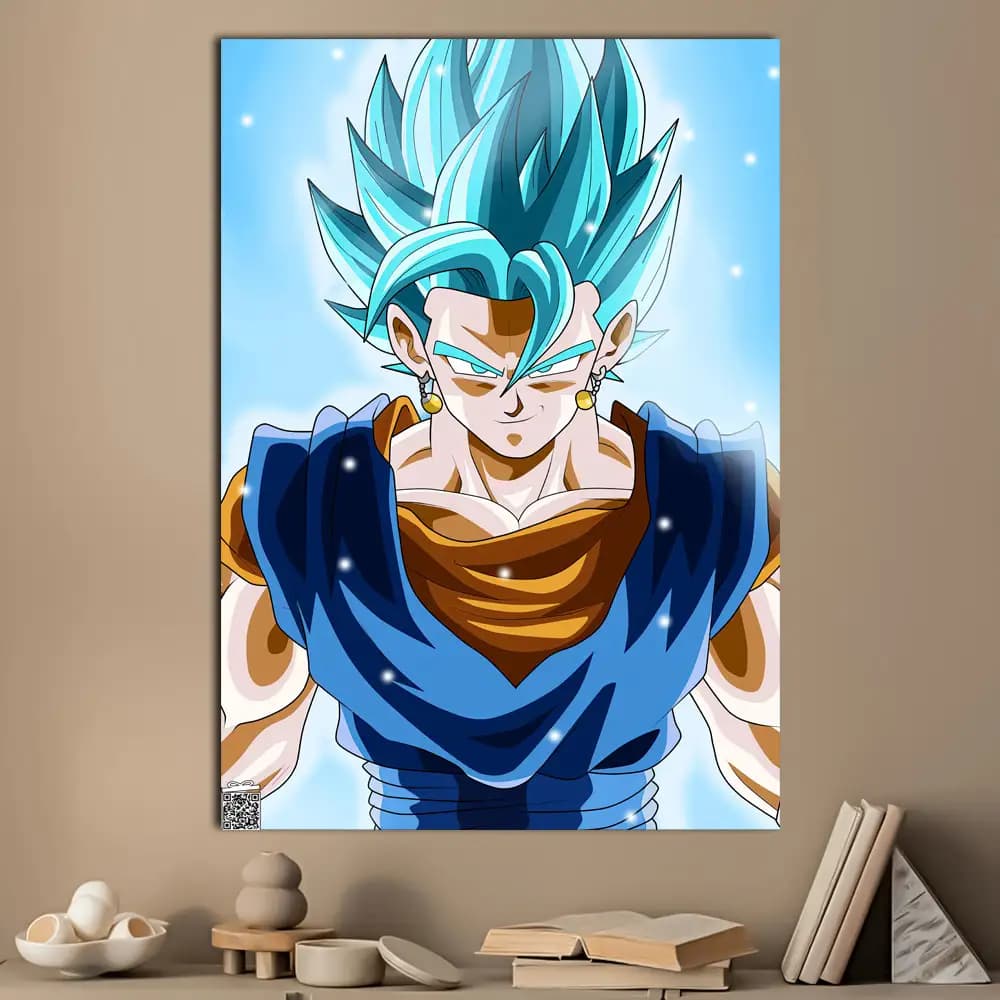 متال پوستر انیمه Goku کد A063 — تصویر ۳